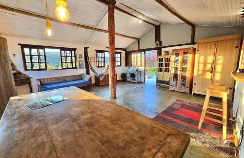 Sítio com lindo pôr do sol, tranquilidade na serra de Carrancas com riacho - Foto 13