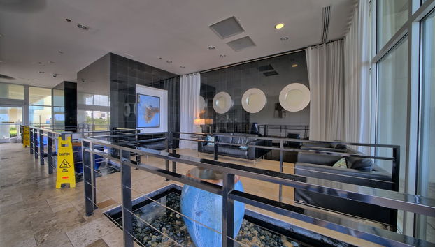 Zona de estar del vestíbulo