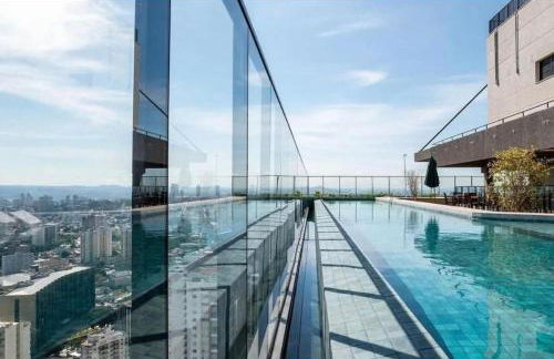 Lindo flat em prédio luxuoso - Excelente localização - Foto 28