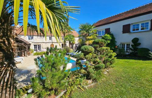 Villa familiale La Finca du champ de l'eau Avec sauna jacuzzi proche de Disney et Paris - Foto 43