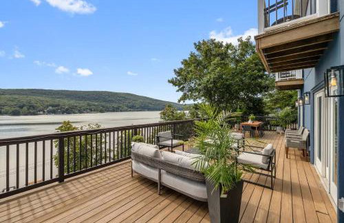 Lakeview Villa with Private Hot Tub, Firepit & Breathtaking Cliff Views - Foto 46