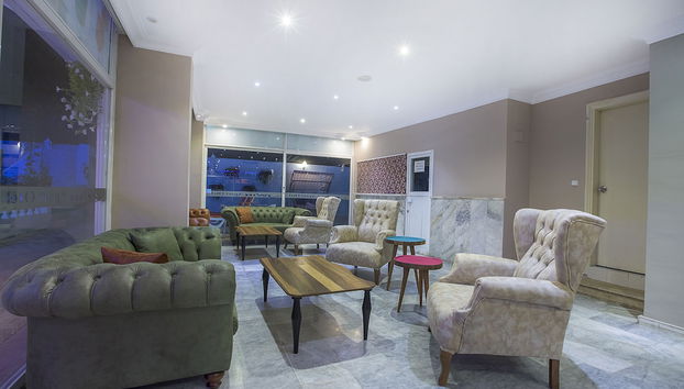 Sala de estar do lobby