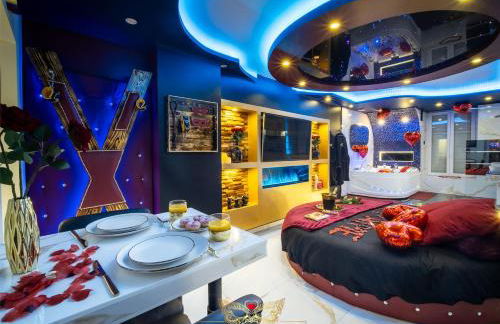 Sensual SPA- Love ROOM Jacuzzi Hammam Terrasse - Foto 8