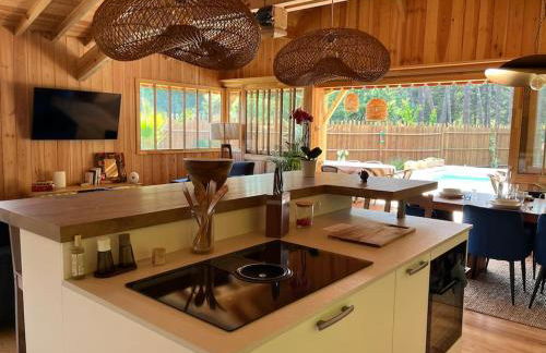 Cabane Noa neuve- piscine chauffée - Foto 17