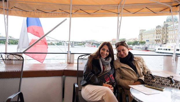 Passeio de barco pelo rio Moldava - Foto 2