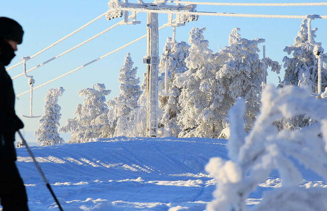 Esquí de travesía en el Parque Nacional Pyhä-Luosto - Foto 1