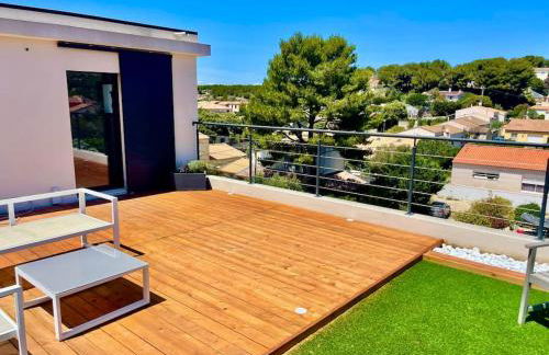 Villa de vacances sur la Côte bleue à la couronne - Foto 24