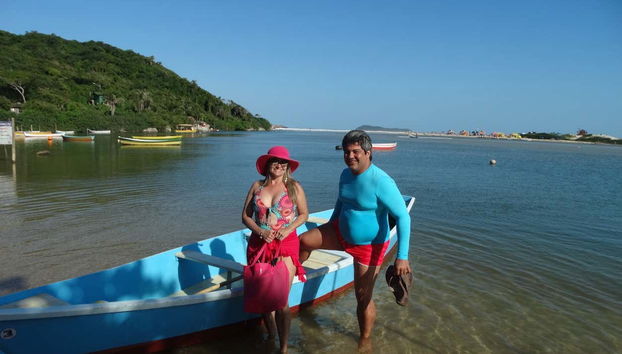 Enjoying the nature of Guarda do Embaú