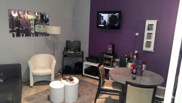 Coin salon dans le hall