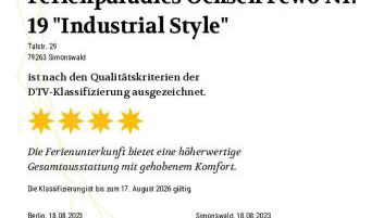 Moderne 3 Zi-FeWo "Industrial Style" 70 qm Naehe Freiburg - Foto 5