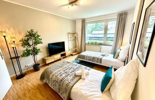 Pempelfort, zentral, Balkon, zu Fuß zur Kö & Stadt, Netflix - Foto 12