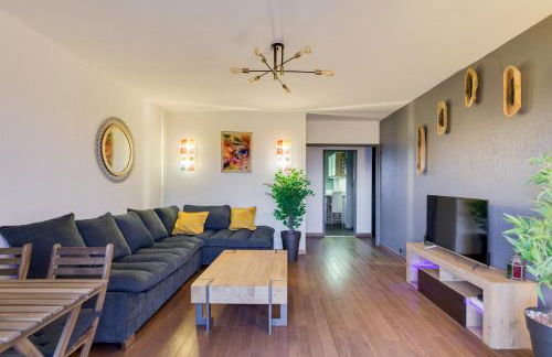 T4 82m2 - Idéal location moyenne durée, 3 chambres, parking, coucher de soleil - Photo 6