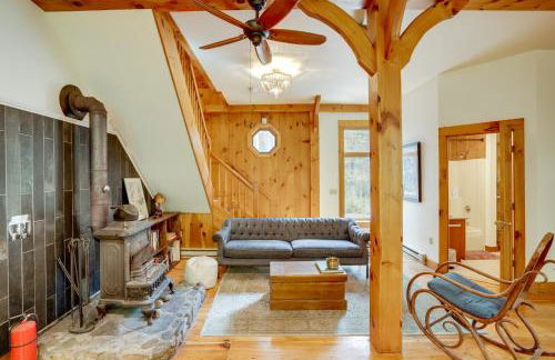 Secluded Family Getaway with On-Site Creek in Hawley - Foto 5