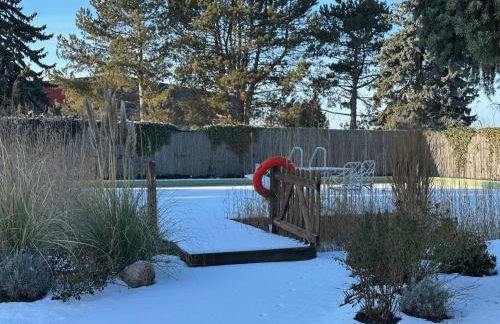 Ferienhaus Biotop - Badeteich, Sauna, Kinoleinwand - Foto 33