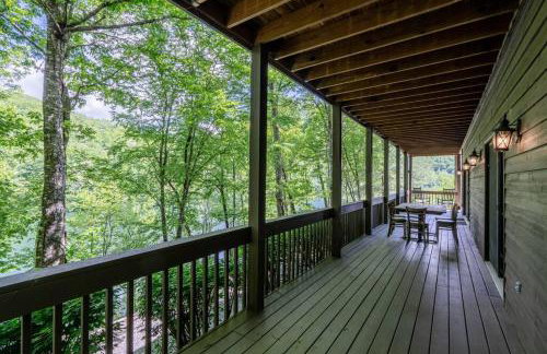 Lakefront Point Retreat on Nantahala Lake with Dock - Foto 16