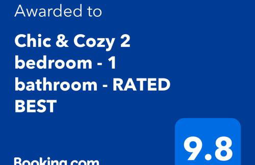 Chic & Cozy 2 bedroom - 1 bathroom - RATED BEST - Foto 2