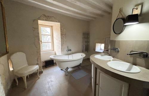 Manoir XV et Grange avec Piscine chauffée privée - Foto 22