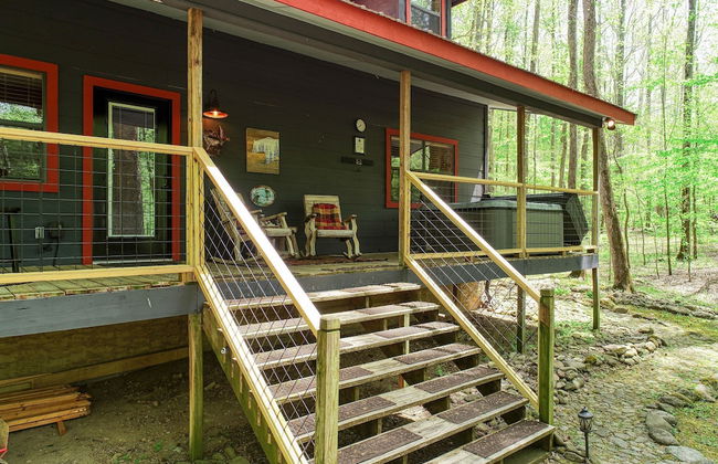 Elk Run On Cosby Creek - 2 Bedrooms, 2 Baths, Sleeps 7 Cabin by RedAwning - Foto 50