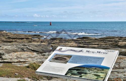 LocaLise - M3A La Maison du pêcheur au Guilvinec - Chambres vue mer - A 20m de la mer située à la pointe de Men Meur - Tout à pied, plage, port, centre, commerces, marché - Wifi inclus - Linge de lit inclus - Jardin clos - En option , ménage et serviettes - Foto 38