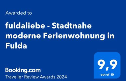 fuldaliebe - Helle Ferienwohnung mit Küche, Parkplatz, WLAN, Self Check-in - Foto 3