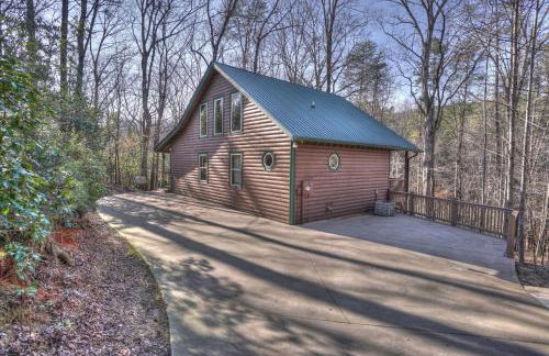 Luxury Cabin Sleeps 8 with creekside fire pit near Helen GA - Foto 9