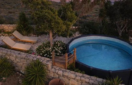 Seaview Villa Tsoutsouros Pool And Jacuzzi Orionas - Foto 18