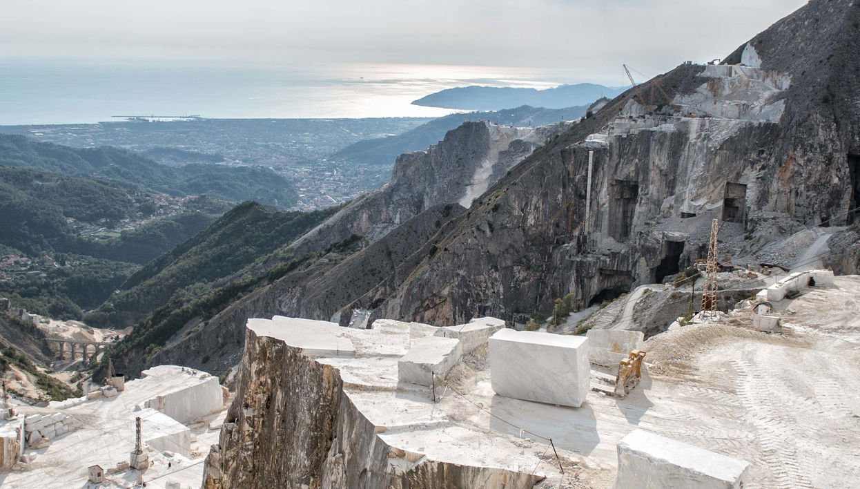 Tour de 4x4 pelas pedreiras de mármore de Carrara