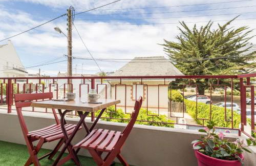 Appartement au cœur du Pouliguen avec balcon et parking, animaux admis - FR-1-306-1313 - Foto 3