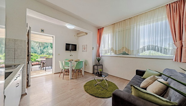 Villa Viki Apartman 1 - Foto 5, Zona de estar