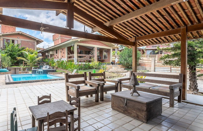 Bela Casa 3 Suítes Gravatá - Foto 40