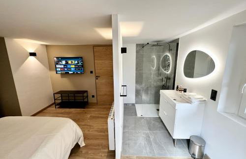 L'ancienne Étude - Superbe vue - Piscine chauffée - Foto 16