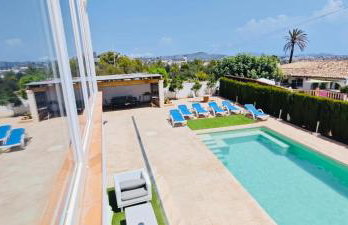 Calpe chalet privado 7 min de la playa piscina wifi parking aire barbacoa grupos - Foto 7