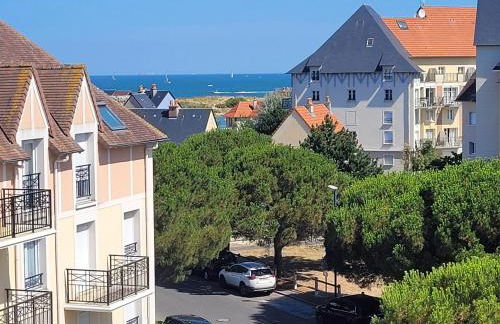 Duplex 2 pièces Port Cabourg - 2 à 4 personnes - Terrasse - Vue Port - Proche Plage - Foto 13