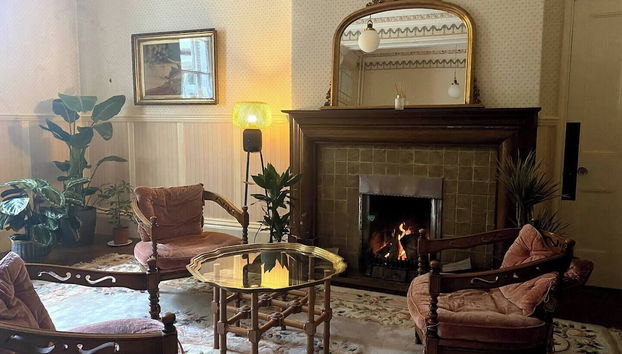 Coin salon dans le hall