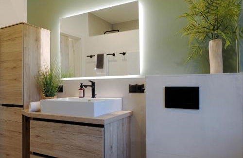 Neu! - "Skandi-Lounge"- Naturnah, mit Kaffeebar, schnellem Internet, Terrasse und Wallbox - Foto 13