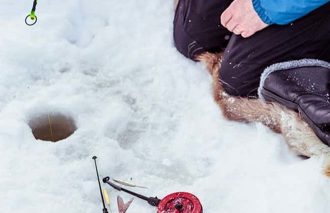 Pesca sul ghiaccio a Luosto - Foto 1
