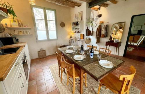 Gîte XIXè de charme à Candes-St-Martin avec jardin clos - FR-1-381-612 - Foto 8