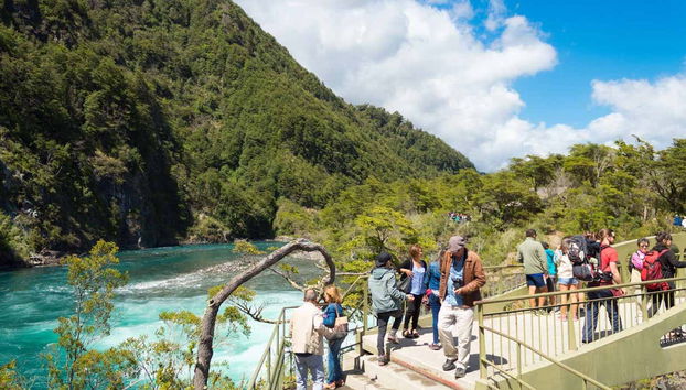 Visitando as Cataratas de Petrohué