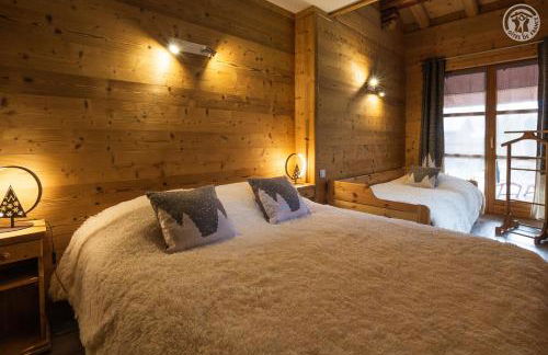 Appartement dans chalet aux saisies-100m des pistes-cœur station 13 pers - Foto 31