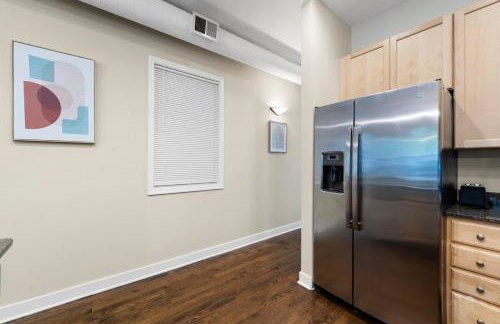 Stylish 2BR Walk to Rush UIC 10 Min Downtown Chicago Free Parking Wifi - Foto 17