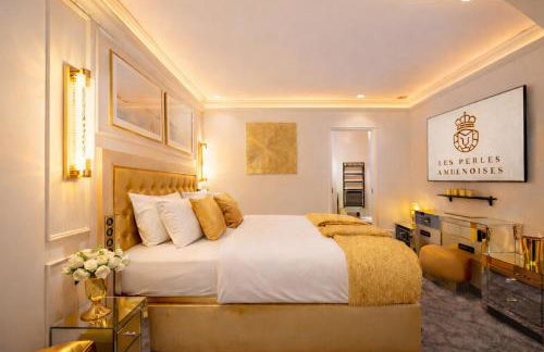 Les Perles Amiénoises-Suite Luxe Centre-Parking - Foto 33