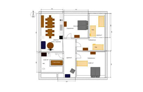 Ferienwohnung über den Dächern im alten Pastorat - Foto 13