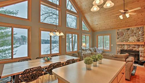 Waterfront Fife Lake Cottage Dock, Kayak, Sunroom - Foto 5