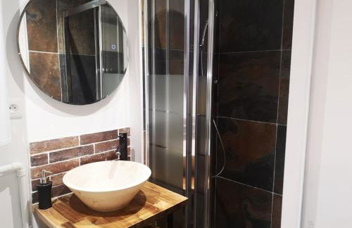 STUDIO HYPER CENTRE SAFARI TOUT ÉQUIPÉ WIFI NETFLIX 2PERS - Foto 20