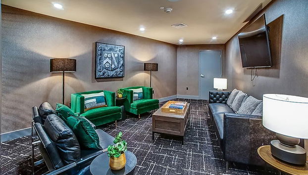 Zona de estar del vestíbulo