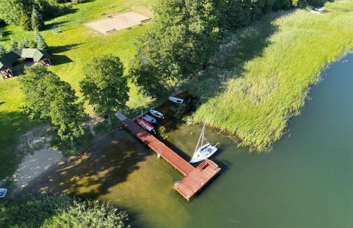 Ceglany Domek z jacuzzi, nad jeziorem, przy lesie - Foto 7