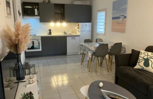 Appartement 4 étoiles avec jardin clôturé et piscine dans la résidence - Narbonne Plage - Foto 8