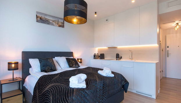 Apartment in Pobierowo With SPA & Pools - Foto 3, Habitación