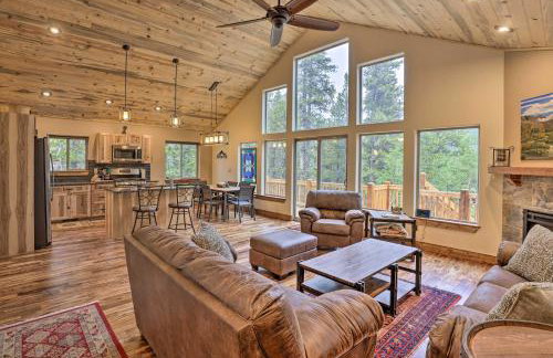 Rocky Mountain Alma Cabin with Deck and Hot Tub! - Foto 4