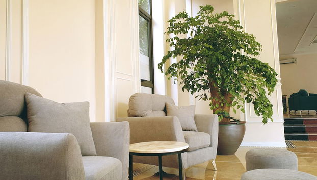 Sala de estar do lobby